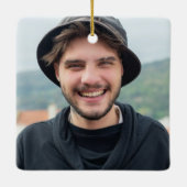 Angel in Heaven Son Memorial Keramisch Ornament (Achterkant)