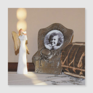 Angel in het lichte Wenskaart