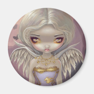 "Angel in Lila" Magnet Magneet