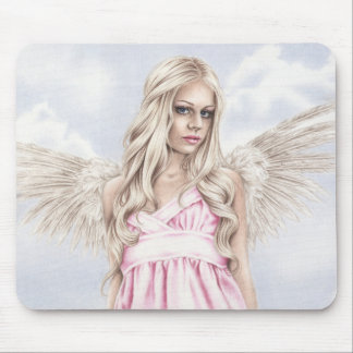 Angel in roze Mousepad Muismat