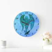 Angel in Tattoo Style Grote Klok (Huis)