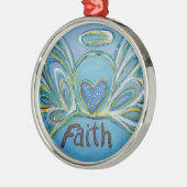 Angel Inspirerend Word Faith Ornament (Links)