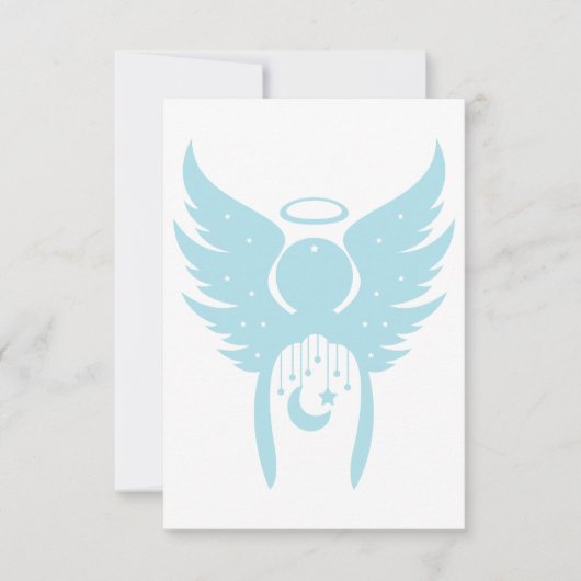 Angel Invitations Kaart (Voorkant)