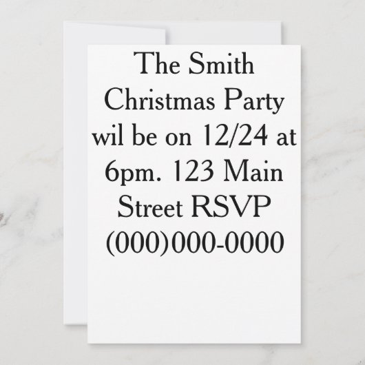 Angel Kaart (Achterkant)