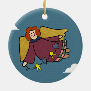 Angel Keramisch Ornament