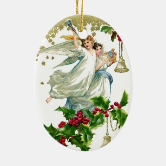 Angel Keramisch Ornament (Achterkant)