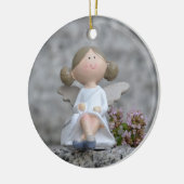 Angel Keramisch Ornament (Links)