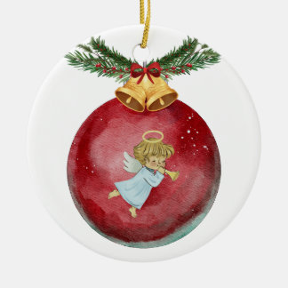 Angel Keramisch Ornament