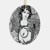 Angel Keramisch Ornament (Rechts)