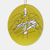 Angel Keramisch Ornament (Links)