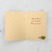 Angel-kerstkaart Feestdagen Kaart (Binnen)