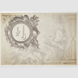 Angel-kerstmeubelpapier Tissuepapier