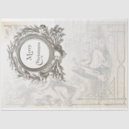 Angel-kerstmeubelpapier Tissuepapier