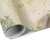 Angel Kerstmoeder en kind Cadeaupapier (Rol Hoek)