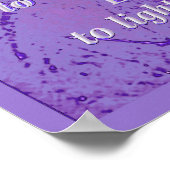 Angel, Kinderen, Brug, gedicht Poster (Hoek)