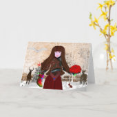 Angel Lee Marie's Creative Design Card Kaart (Gele Bloem)