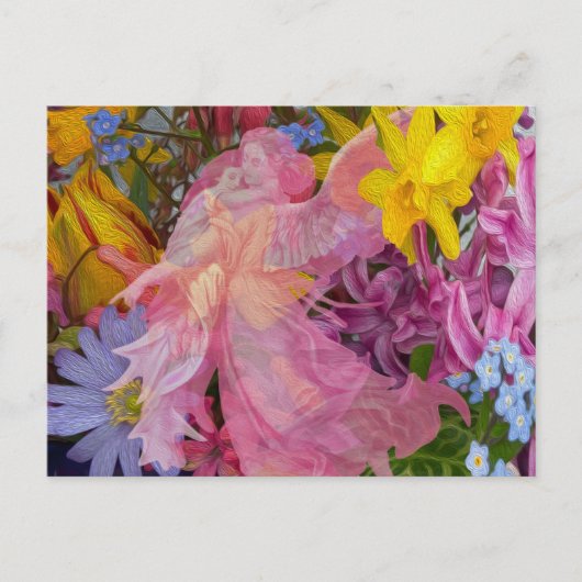 Angel Love Briefkaart (Voorkant)