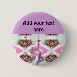Angel Love_ Ronde Button 5,7 Cm