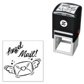 Angel Mail Self Inking Rubber Stamp Zelfinktende Stempel (In situ)