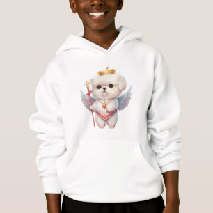 Angel Maltese Chiot, Maltes amoureux de les chiens