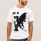 Angel Mannen Apparel Poly Cotton Blend T-shirt (Voorkant)