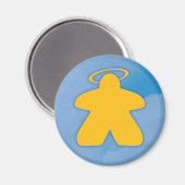 Angel Meeple Magnet (Recto/Verso)