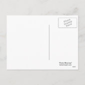 Angel meisje duif zegeningen Briefkaart (Achterkant)