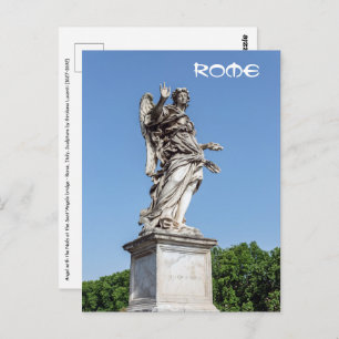 Angel met de Nails op de brug van Sant'Angelo - Ro Briefkaart