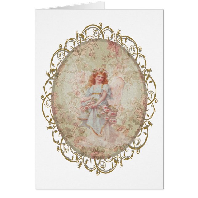 Angel met Flowers (Voorkant)