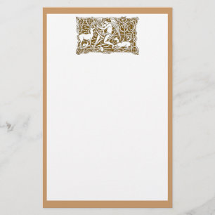 Angel met Harp Briefpapier