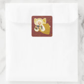 Angel met Harp Sticker (Tas)