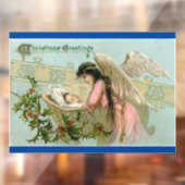 Angel met Jesus Window Cling Raamsticker (Vel 2)