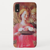 ANGEL MET PINK WHITE ROSES Case-Mate iPhone CASE (Achterkant)