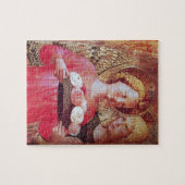 ANGEL MET ROZEN LEGPUZZEL (Horizontaal)