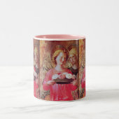 ANGEL MET ROZEN TWEEKLEURIGE KOFFIEMOK (Center)
