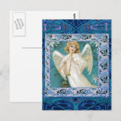 Angel met Trumpet Briefkaart (Voorkant / Achterkant)