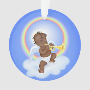 Angel met Trumpet Ornament