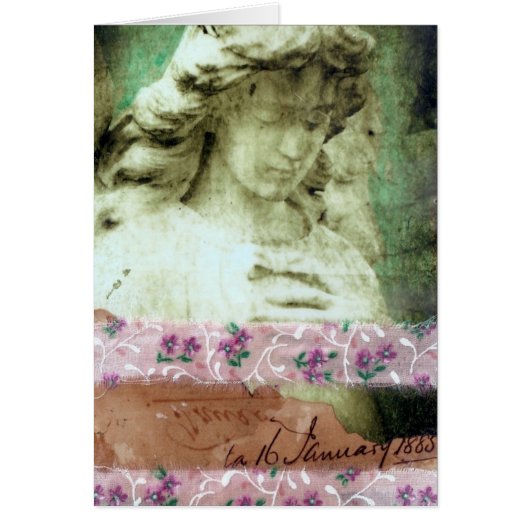 Angel Mixed Media Collage (Voorkant)