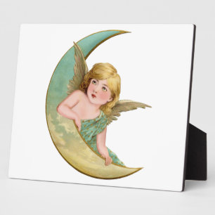 Angel Moon Painting Fotoplaat