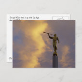 Angel Moroni Briefkaart (Voorkant / Achterkant)