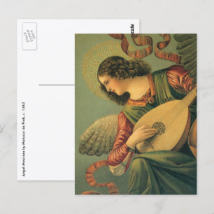 Angel Musician, Melozzo da Forli, Renaissance Art Briefkaart