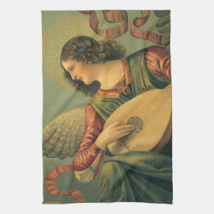 Angel Musician, Melozzo da Forli, Renaissance Art Theedoek