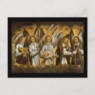 Angel Musicians c1480 Briefkaart