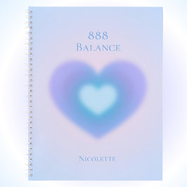 Angel Number Manifestation Gradient Aura Notitieboek