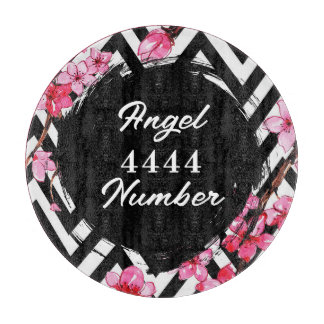 Angel Numberr "4444"  Snijplank