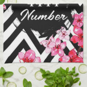 Angel Numberr "4444"  Theedoek (Gevouwen)