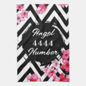 Angel Numberr "4444"  Theedoek (Verticaal)