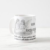 Angel Numéro 111 - Intuition - Mug Avec Citation (Devant gauche)