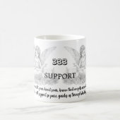 Angel Numéro 333 - Support - Mug Avec Citation (Centre)