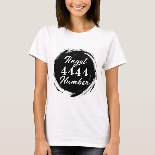Angel Numéro "4444" T-shirt (Devant)